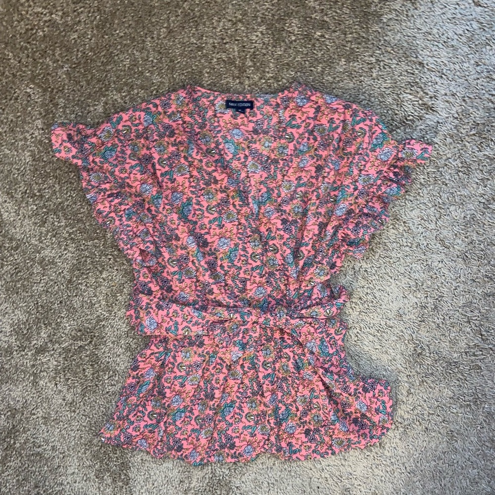 Max edition floral blouse size medium